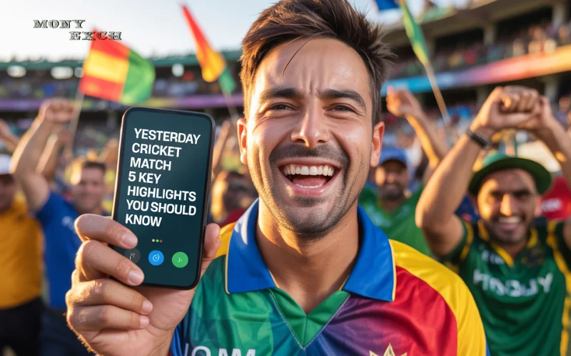 yesterday cricket match